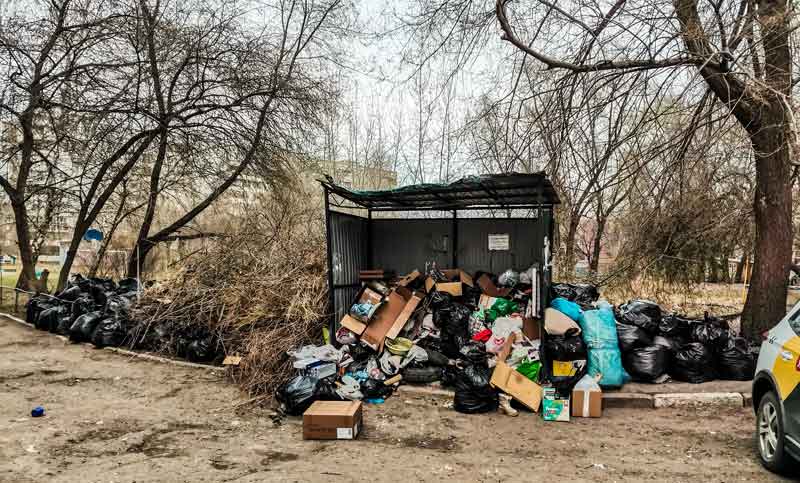 Площадка КГО ул. Взлётная, д. 1. 2025 г.